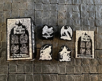 Dark Dungeon Dweller - Boss Series 2 - Art by Mark Riddick - Minis for Mork Borg, OSR, Shadowdark, Old School Essentials, DND, D&D