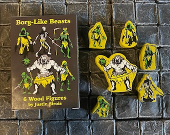 Borg-Like Beasts - Small Party Set 6 - Minis for Mork Borg RPG