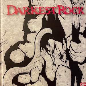 Darkest Rock - Hardcover Mork Borg - Caver - Mork Borg, OSR, Dungeons and Dragons, Pathfinder  Dungeon Master, DM, RPG