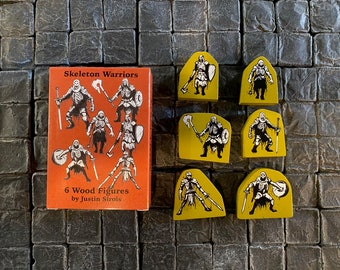 Skeleton Warriors - Small Party Series 7 - Beneath the Inverted Church, Minis for Mork Borg RPG