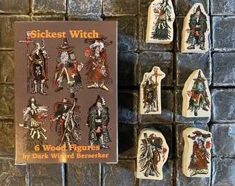 Sickest Witch - Small Party Series 3 - Minis for Mork Borg RPG