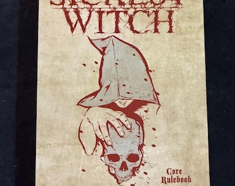 Sickest Witch Softcover Core Rulebook by Justin Sirois - first printing