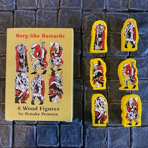 Borg-Like Bastards - Small Party Series 2 - Minis for Mork Borg RPG