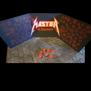 Dungeon Master Game Master GM Screen  - Dungeons and Dragons, Pathfinder  Dungeon Master, DM, RPG