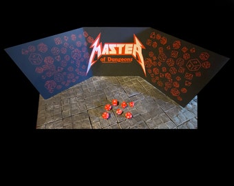 Dungeon Master Game Master GM Screen  - Dungeons and Dragons, Pathfinder  Dungeon Master, DM, RPG