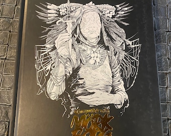 Mork Borg - Beneath the Inverted Church Hardcover Signed and Remarqued - Gold Edition only 225 printed, OSR