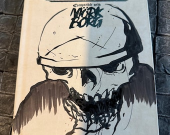 Veilgrave (Special sketch cover edition) for Mork Borg by the creators of the film The Spine of Night - Morgan Kind and Phillip Gelatt