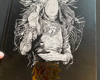 Mork Borg - Slightly Dinged Up Beneath the Inverted Church Hardcover, OSR, Signed and Remarked