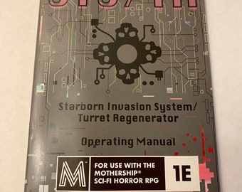 SISTR Mothership RPG Operating Manual for Sci-Fi Horror RPG