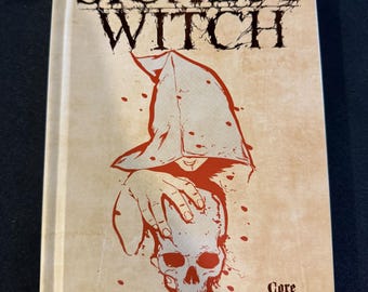 Sickest Witch Hardcover Core Rulebook by Justin Sirois - first printing