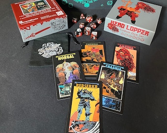 Exclusive Head Lopper Custom Dice Box Set