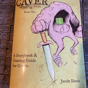Caver and Cube Limited Edition Signed (1  of 500), D&D, DnD, Dungeons and Dragons, Pathfinder, RPG