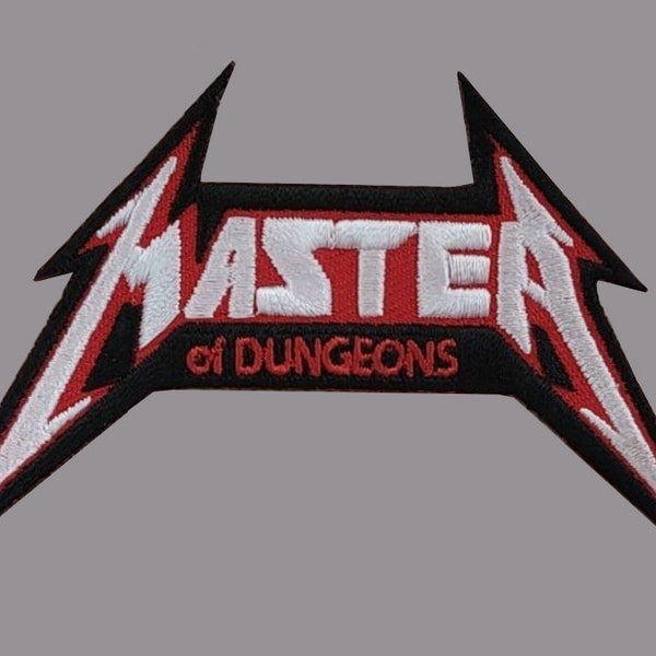 Dungeon Master Embroidered Patch - Dungeons and Dragons, Pathfinder  Dungeon Master, DM, RPG, Stranger Things