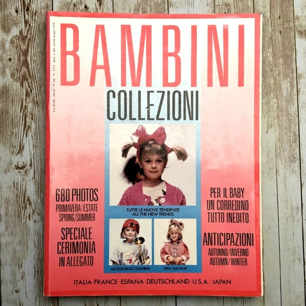 Bambini Collezioni Vintage Magazine Nummer 3