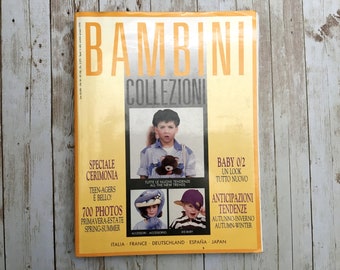 Bambini Collezioni Vintage Collectable Italian/English Childrens magazine From The 1980's