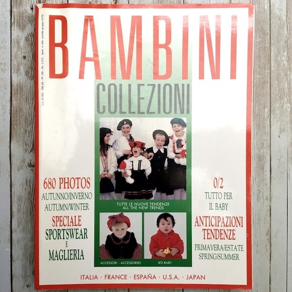 Bambini Collezioni Editie Nummer 4 1987/88