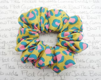 Leopard Print Scrunchy, Scrunchies, Trending Hair Accessories, Gifts For Girls, Birthday Gift,  Designer Scrunchie