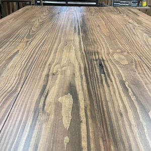 Farmhouse Dining Table // Chunky Legs // Distressed Table // Farm Table // Modern Table // Family Table // Arhaus Table // Kitchen Table image 7