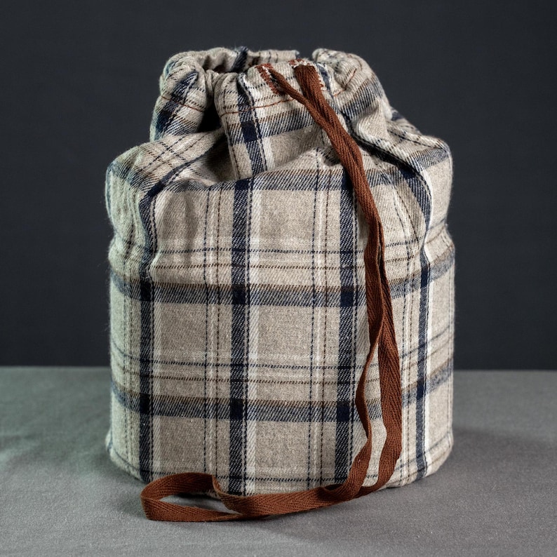 Travel fabric teaware pouch bag for matcha bowl, chawan, teapot, tea set/ Handbag for outdoor picnic/ Handmade gift bag for ceramics for him and her