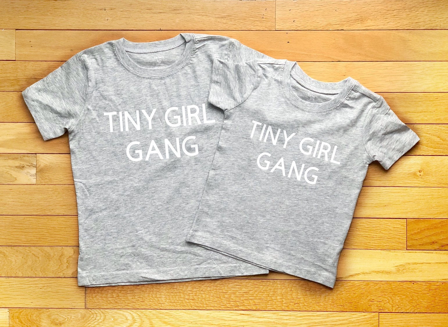 Tiny Girl Gang Kids Tshirts Kids Fashion Etsy