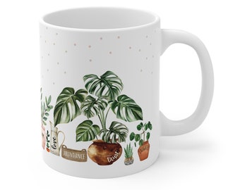 Mug for plant lover I am attracting Daily reminders mug,