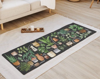 Tapis de yoga santé mentale fitness, amour de soi, tapis de yoga en mousse, inspiration quotidienne