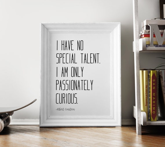 Albert Einstein Quotes Study Room Wall Art Office Decor Dorm Room Art Office Quote Office Wall Art Inspirational Prints