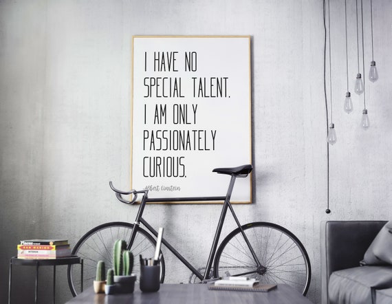Albert Einstein Quotes Study Room Wall Art Office Decor Dorm Room Art Office Quote Office Wall Art Inspirational Prints