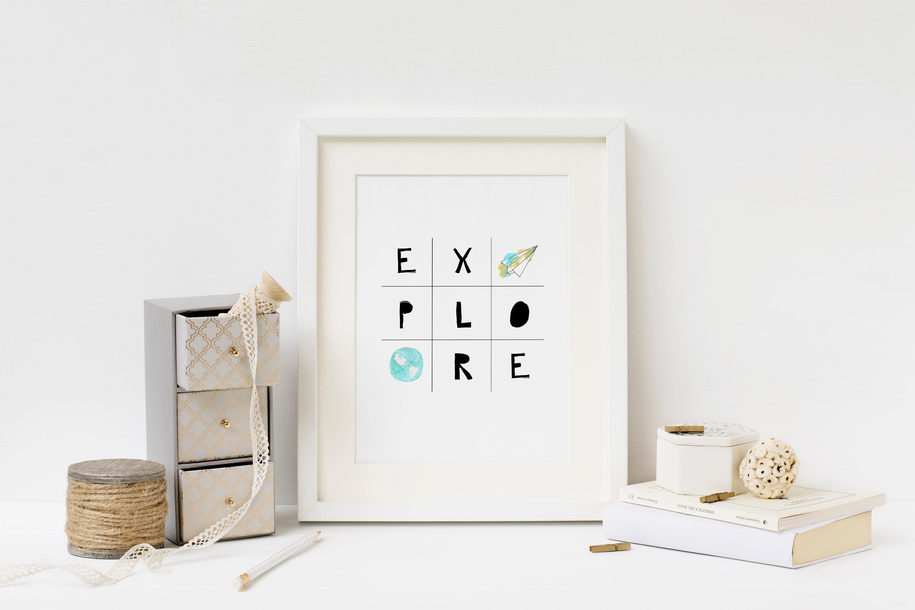 Explorer Printable Art, Explore Print, Little Explorer Art, Explorer ...