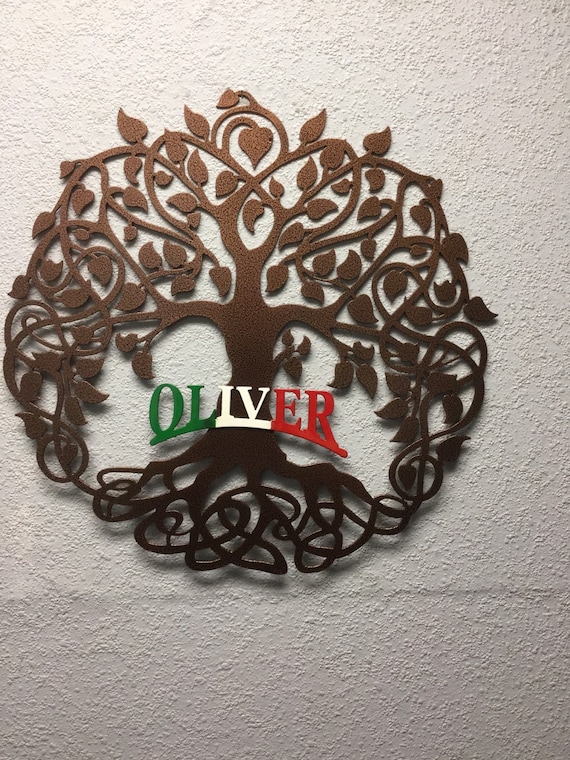 celtic family tree of life italian style etsy celtic family tree