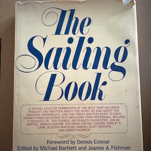The Sailing Book - Michael Bartlett - Nautical Decor - Sailing History - Vintage Book - Sailor Gift - Nautical History