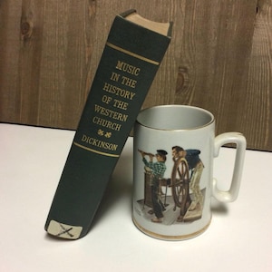 Music History - Music in the History of the Western Church - Edward Dickinson - Religious Music - Book Decor - Music Book - Religion