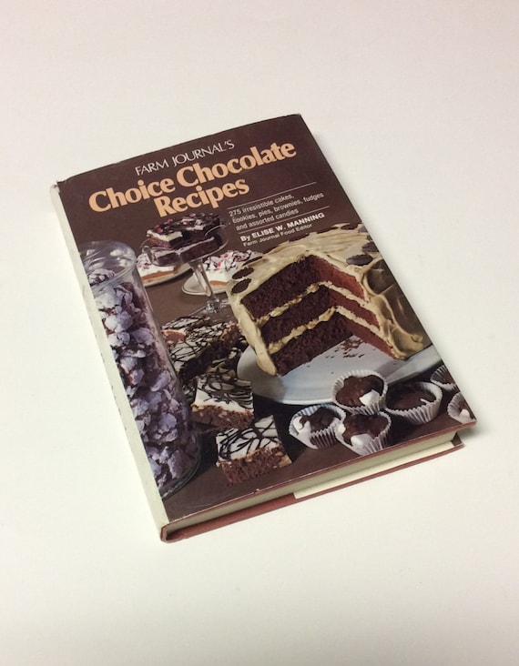 Vintage Chocolate Dessert Cookbook – Farm Journal Recipes, 1978