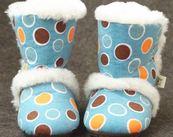 Snow Boots | Colorful Bubbles