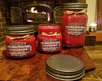 Cranberry Marmalade Soy Candle Tart Sweet Fruity Zesty Complex Citrus Vibrant Berry Notes Refreshing Non-toxic Eco-friendly Made in Maine