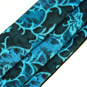 Black and Blue Face Mask Reversible Washable 3 Layer Fabric 1/4 Inch Black Elastic Ear Bands Adult Size No Exchanges No Refunds