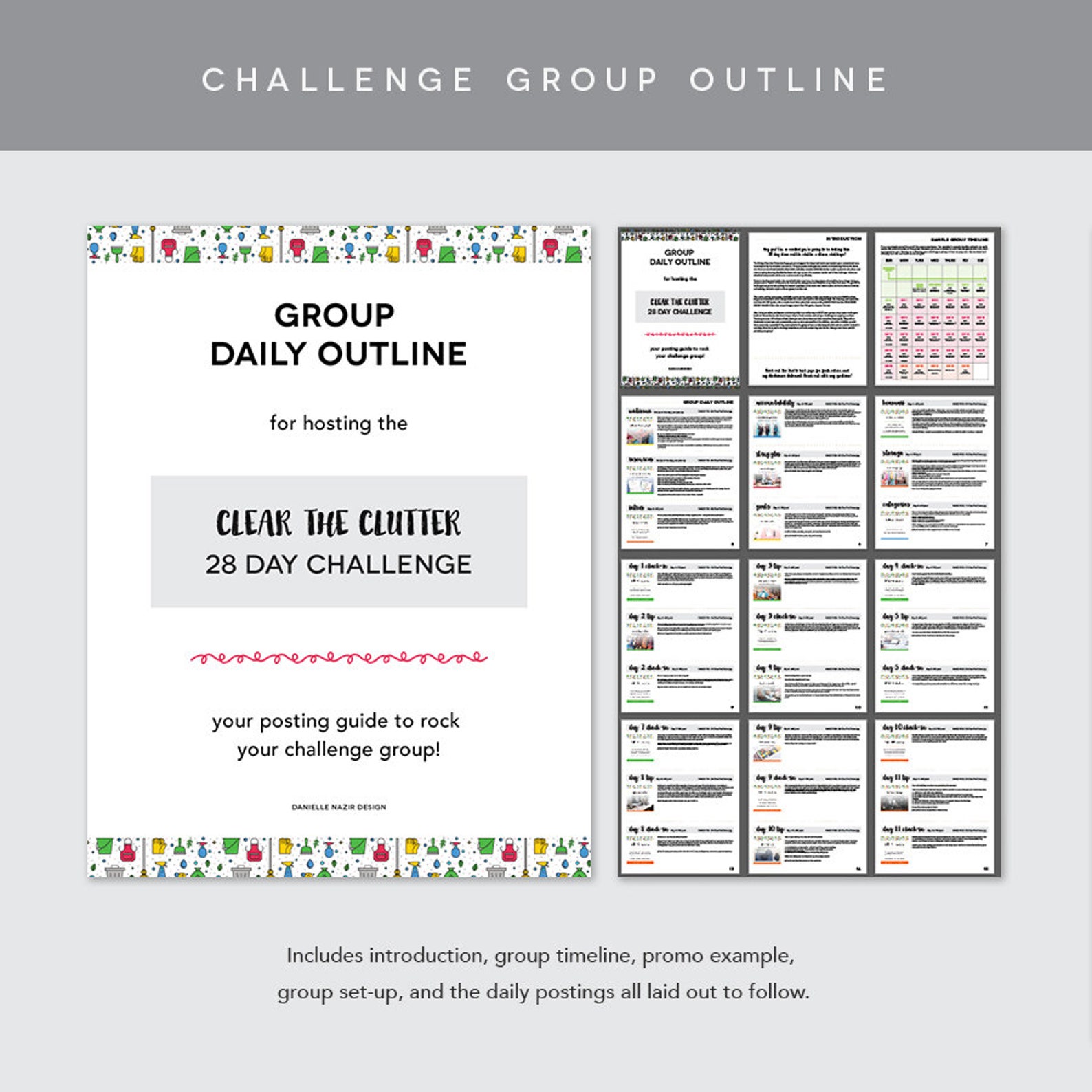 Coach Group Bundle : 28 Day Clear the Clutter Challenge - Declutter ...