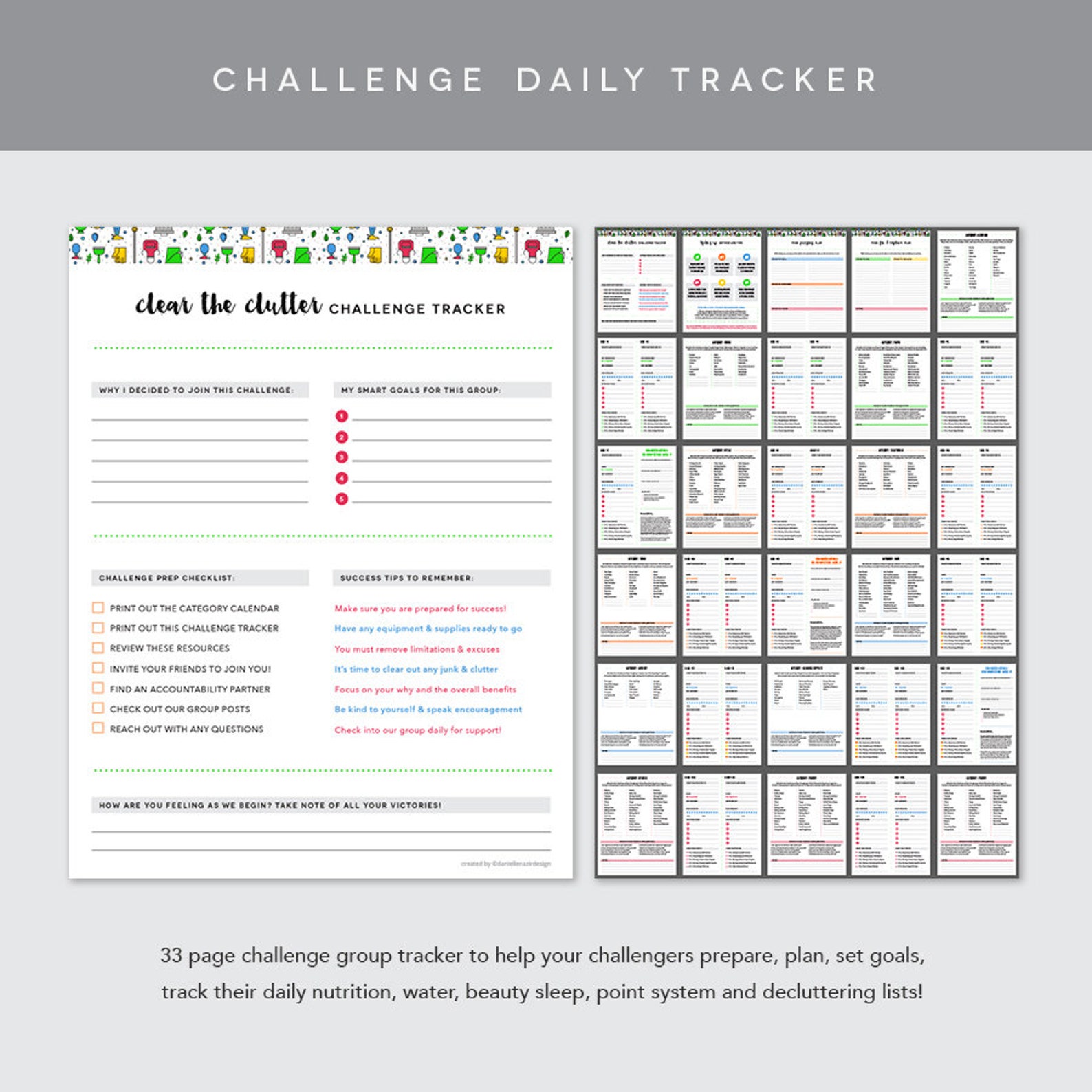 Coach Group Bundle : 28 Day Clear the Clutter Challenge - Declutter ...
