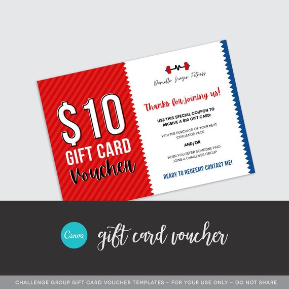 Coach Gift Card Voucher Challenge Group Coach Gift Card Etsy
