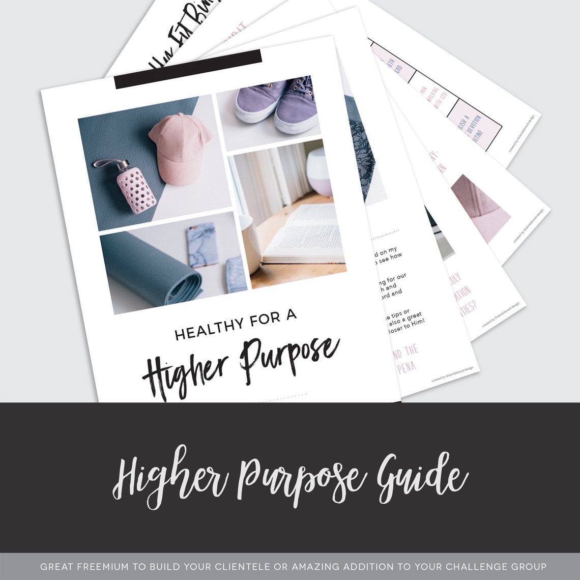 Healthy for a Higher Purpose Guide Faithbased Wellness Etsy