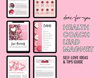 Love Yourself Selbstliebe-Anleitung, Selbstliebe-Tipps, Love Yourself-Anleitung, Selbstfürsorge-Anleitung, Selbstliebe-Freemium, Coach Content Done for You