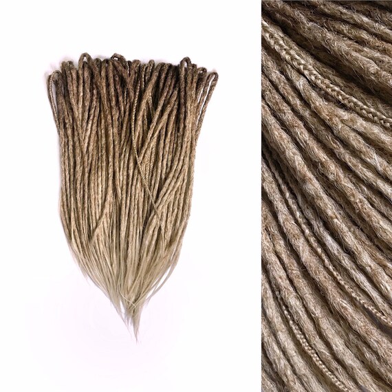 Honey Blonde Ombre Natural Styled Dreads Synthetic Etsy