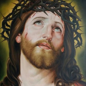 Jesus christ with the crown of thorns