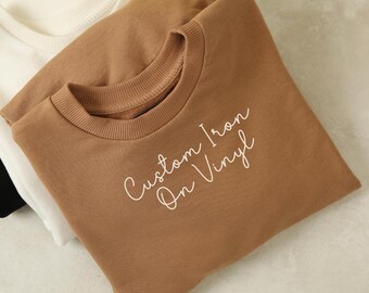 Custom Iron On Name Labels: DIY Heat Transfer Vinyl Decals