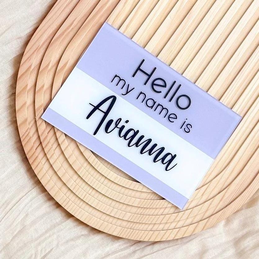 Custom Acrylic Name Magnet: Locker, Cruise, Fridge, Classroom Decor