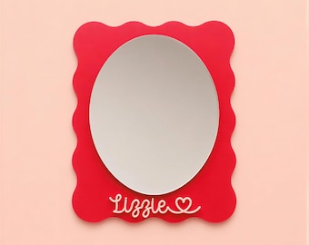 Personalized Acrylic Locker Mirror | Teen Back to School Gift