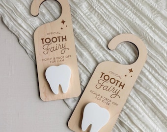 Personalized Tooth Fairy Door Hanger