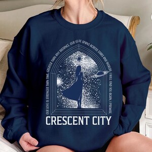 Crescent City Sweatshirt, Bryce Quinlan Shirt, Crescent City Merch, Hunt Athalar Shirt, House of Sky and Breath Shirt, Sarah J Maas Shirt