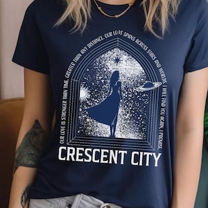 Crescent City Shirt, Bryce Quinlan Shirt, Crescent City Merch, Hunt Athalar Shirt, House of Sky and Breath Shirt, SJM, Sarah J Maas Shirt