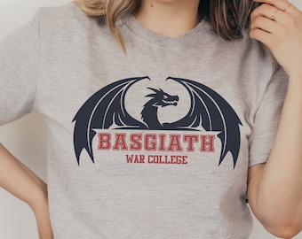 Fourth Wing Shirt, Basgiath War College Shirt, Iron Flame Shirt, Dragon Rider Shirt, Rebecca Yarros Shirt, Xaden Riorson Shirt